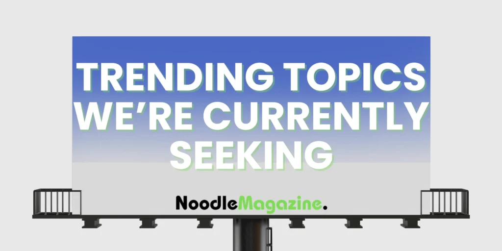 Trending Lifestyle Guest post Ideas at noodlemagazine
