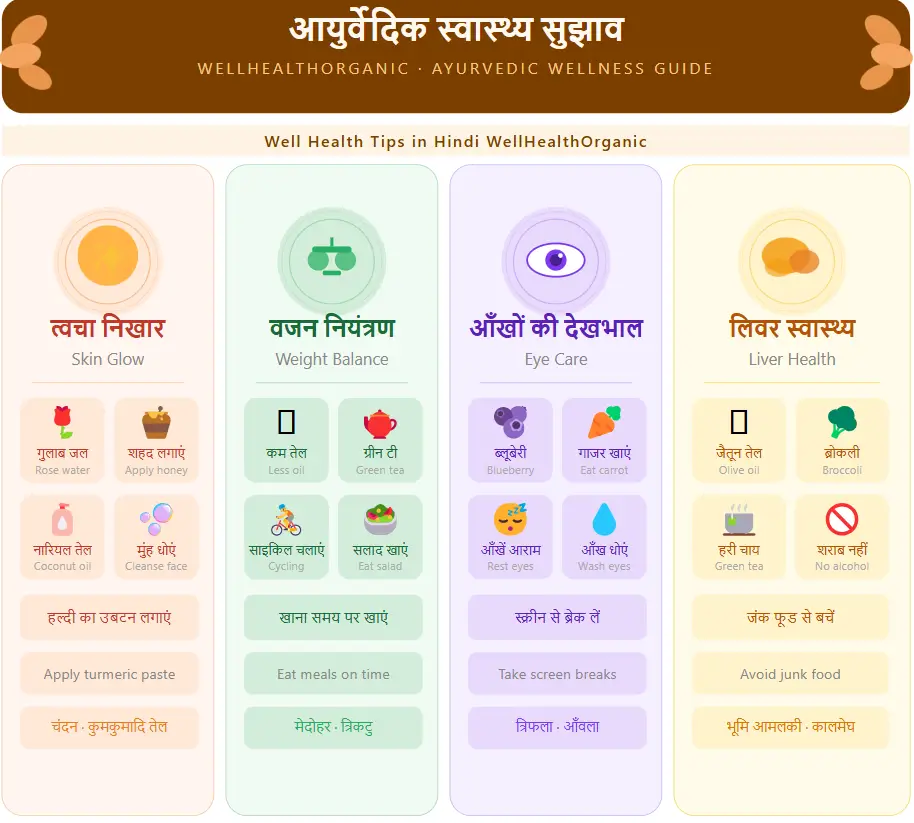 Well Health Tips in Hindi WellHealthOrganic Guide to Natural Wellness